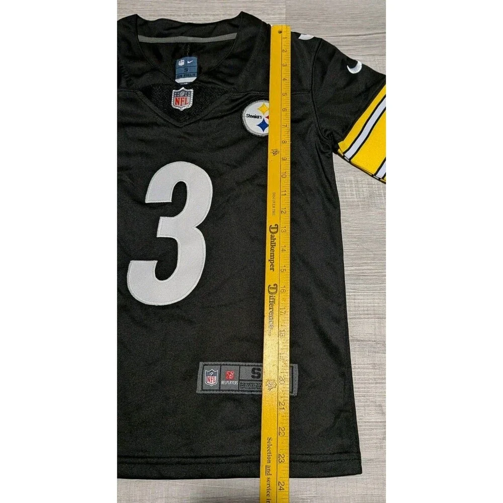 Nike On Field Russell Wilson #3 Pittsburgh Steelers NFL Jersey Youth Sz S